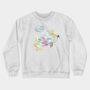 Pack your bags and travel to the UK Crewneck Sweatshirt